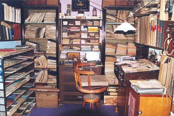 Im ehemaligen Kontor befinden sich die Archivalien